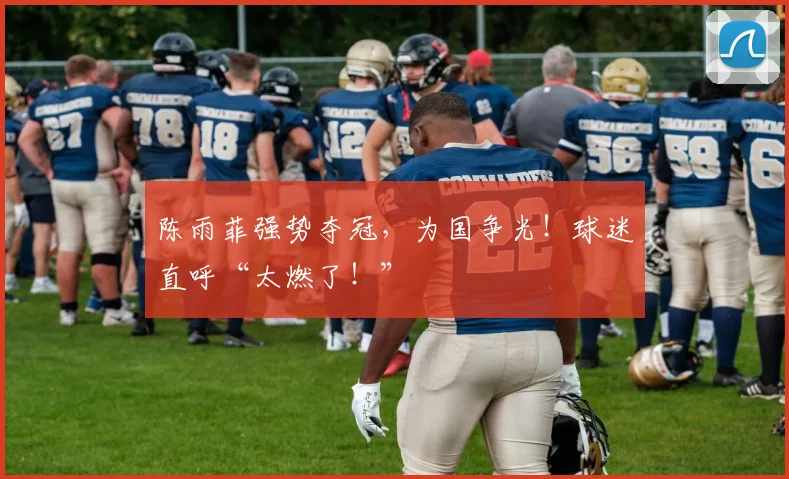 陈雨菲强势夺冠，为国争光！球迷直呼“太燃了！”